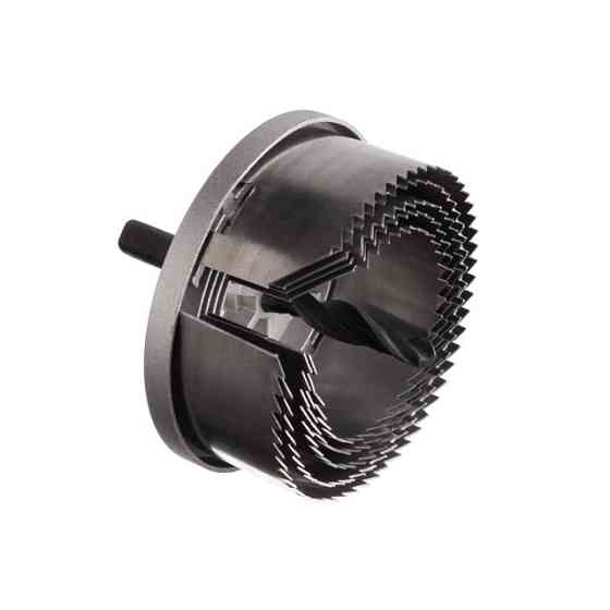 Набір корончастих свердел по гіпсокартону, 5 од., висота 30 мм, 60-95 мм INTERTOOL BT-0025 Київ