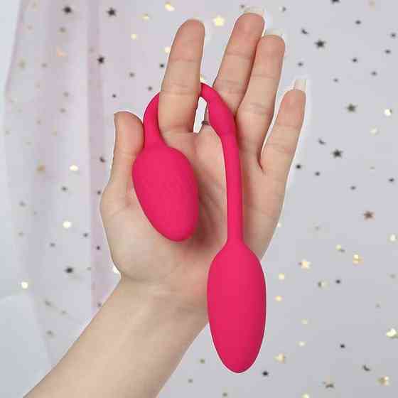 Подвійний гнучкий анально-вагінальний вібратор Pretty Love Double Egg Вінниця