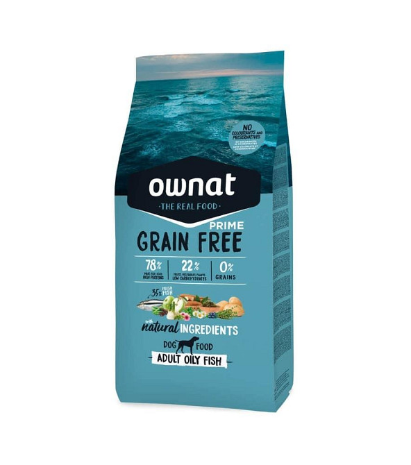 Сухий корм для собак Овнат Ownat Grain Free з рибою, 12 кг Вінниця - фото 1