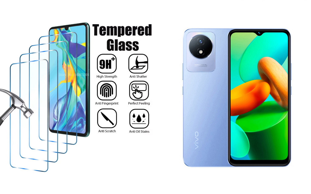 Захисне скло ArmorGlass для vivo Y02 – стійке до подряпин та ударів Київ - фото 1