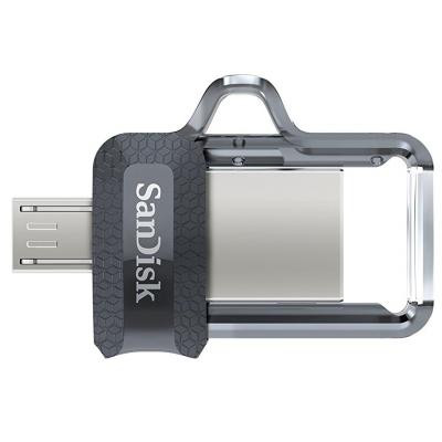 USB флеш накопичувач SanDisk 64GB Ultra Dual Black USB 3.0 OTG (SDDD3-064G-G46) Вінниця - фото 2