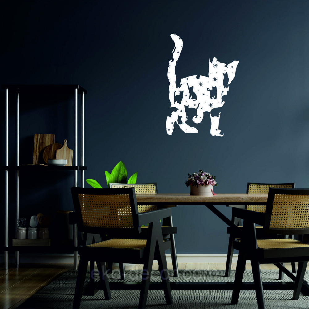 Декоративне настінне 3D Панно «Кошеня» Декор на стіну з об'ємом Київ - фото 7