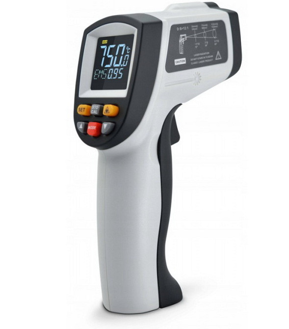 Пірометр інфрачервоний -50-750 °C BENETECH GT750 Одеса - фото 6