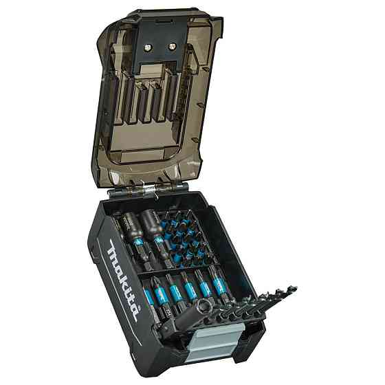 Набір біт та свердл 31 шт. Impact Black у формі батареї XGT Makita (E-22850) Коломия