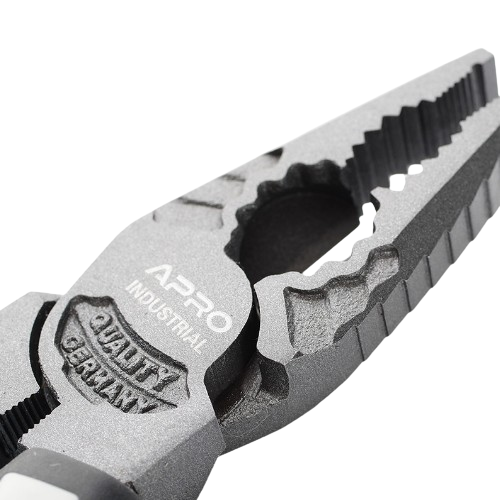 Пасатижі зміщений шарнір 160мм 60CrV Fulcrum APRO Житомир - изображение 3