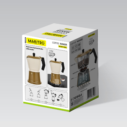 MR-1657-9-BEIGE К/в"Espresso Moka" алюм.(450 мл) Maestro інд.дно Житомир - фото 2