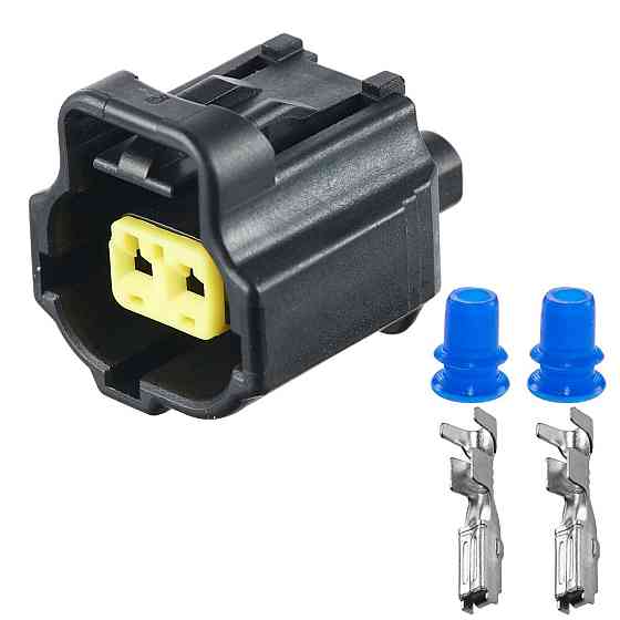 Роз'єм конектор 2-кон., Датчик Температури, 184022-1, TE Америка, Японія, Корея Багато Daewoo, Ford, Lexus, Mazda, Toyota Київ