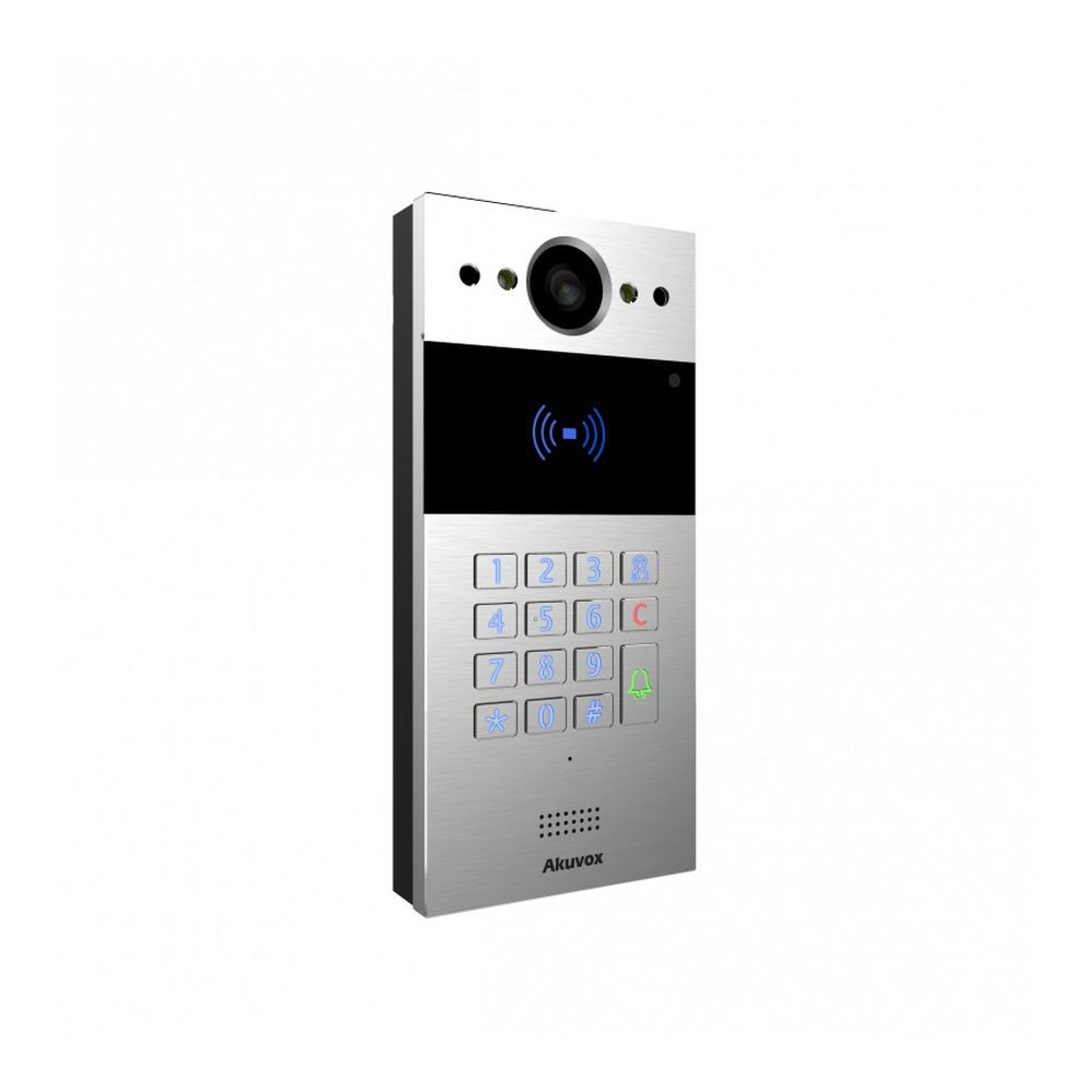 IP-панель виклику 2 Мп Akuvox R20K Molding silver Київ - фото 3