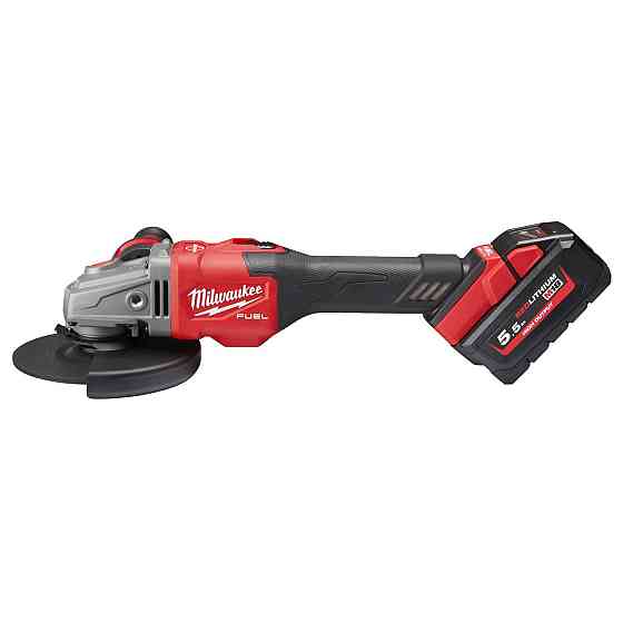Шлифмашина угловая аккумуляторная MILWAUKEE, M18 FHSAG125XB-552X, диаметр 125мм (+ заряд.устройство, 2 а Одесса