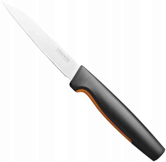 Набір Кухонних ножів 5 предметів з дерев'яною підставкою Fiskars "Functional Form" (1062927) Нержаві Нововолинськ