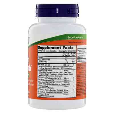 Трави Now Foods Детоксикатор і Регенератор Печінки, 90 гелевих капсул (NOW-02448) Вінниця