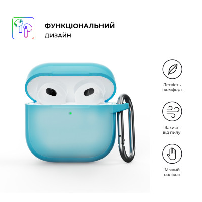 Чехол для наушников Armorstandart Hang Case для Apple AirPods 4 Luminous (ARM81285) Винница - изображение 2