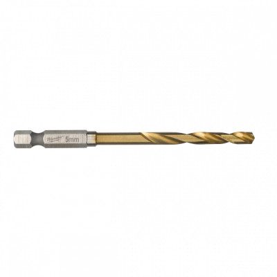 Свердло Milwaukee по металу RedHEX HSS-G TiN, 5,0 мм (48894712) Вінниця - фото 2