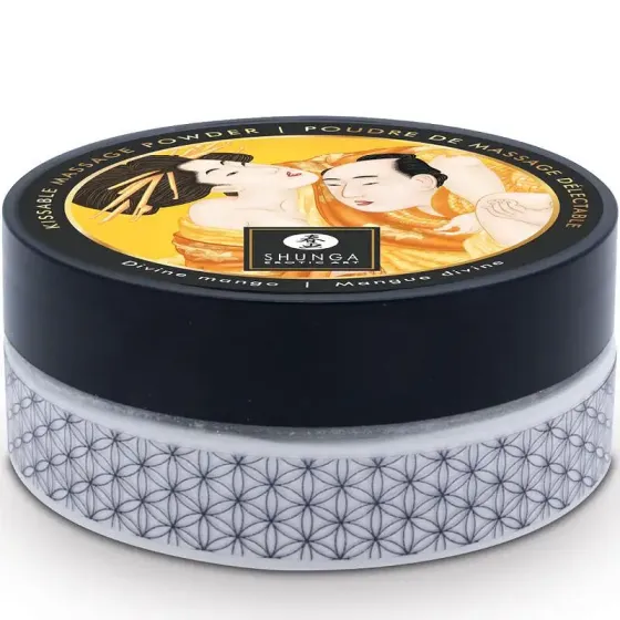 Смачна пудра для оральних пестощів Shunga Body Powder – Luscious Mango (75 гр) Львів