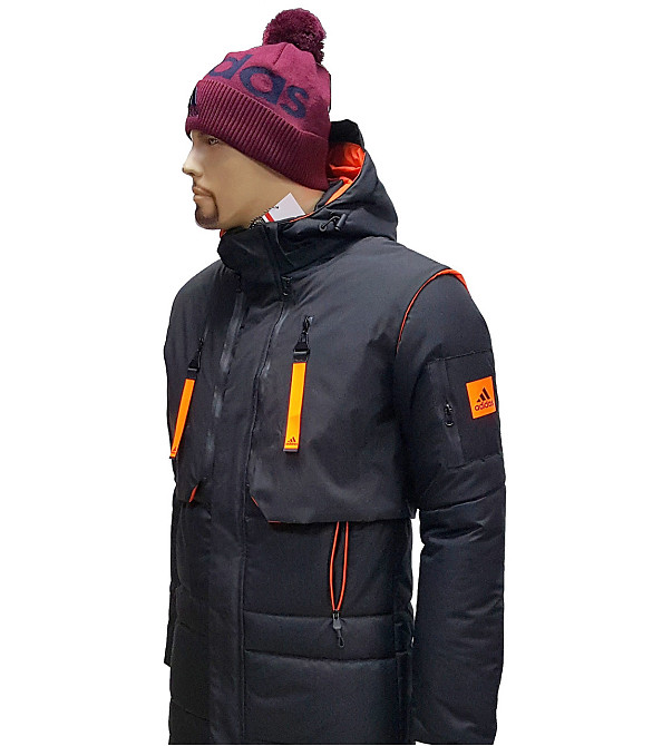 Мужское зимнее спортивное пальто Adidas Киев - изображение 5
