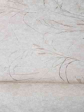Шпалери метрові вінілові на флізеліні Sintra Vila прованс польові квіти рослини коричневі 533246 Київ