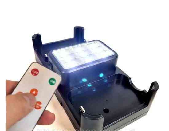 Портативна сонячна автономна система GDLite GD-8058 сонячна панель + Power Bank + Пульт дистанційного керування (15000 mah) Чернівці