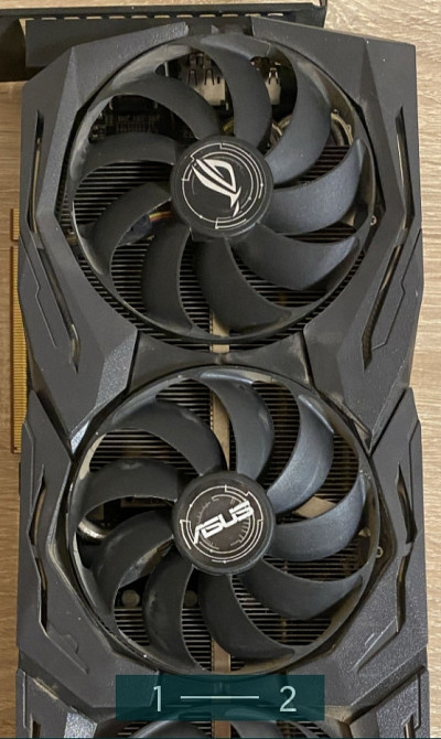 Видеокарта ASUS ROG Strix RX5700XT. Киев - изображение 2