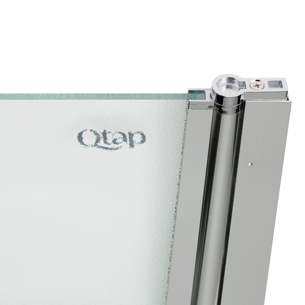 Штора на ванну Qtap Standard CRM407513APR скло Pear 6 мм, 75х140 см, права Київ - фото 13