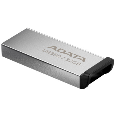 USB флеш накопитель ADATA 32GB UR350 Silver-Black USB 3.2 (UR350-32G-RSR/BK) Винница - изображение 4