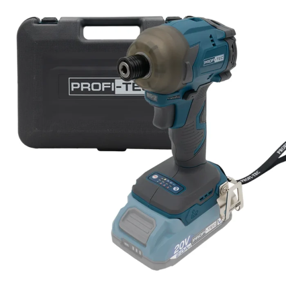 Мощный аккумуляторный гайковерт PROFI-TEC PPID2620 POWERLine : без АКБ  (007884) Киев