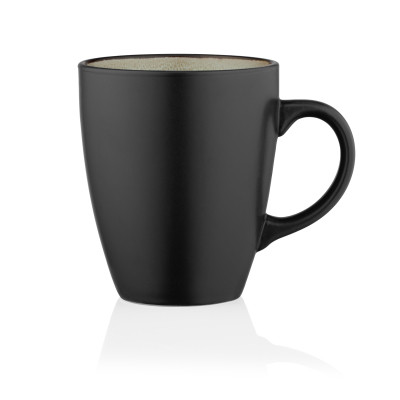 Чашка Ardesto Bolzano, 380мл, кераміка, чорно-зелений (AR2938BM) Вінниця - фото 2