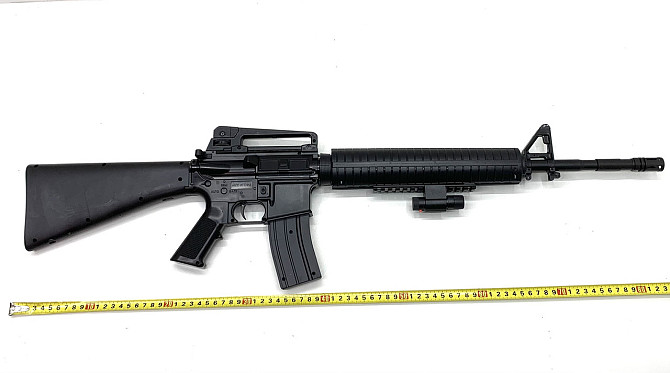 Автомат знімний оптичний приціл лазерне підсвічування 83cм Чорний (M42) Чернігів - фото 3