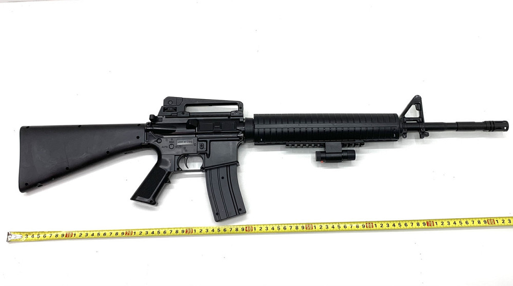 Автомат знімний оптичний приціл лазерне підсвічування 83cм Чорний (M42) Чернігів - фото 3