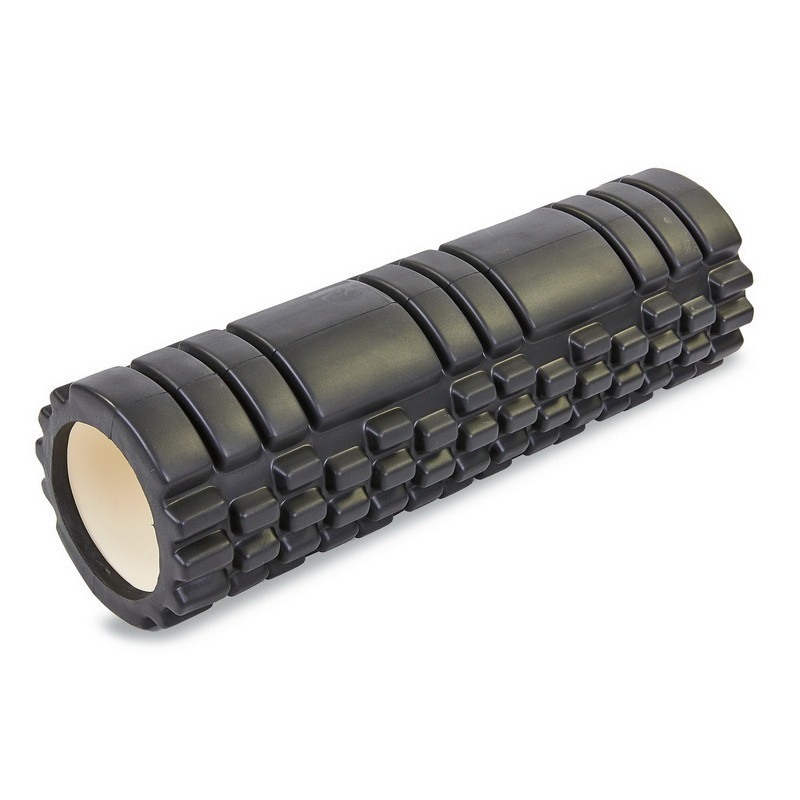 Масажний рол для йоги 45*14 см Вишневе - фото 6