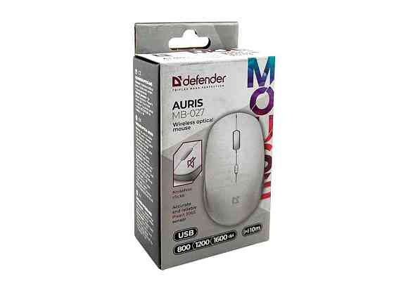 Мишка бездротова компютерна Auris MB-027 ТМ Defender Київ