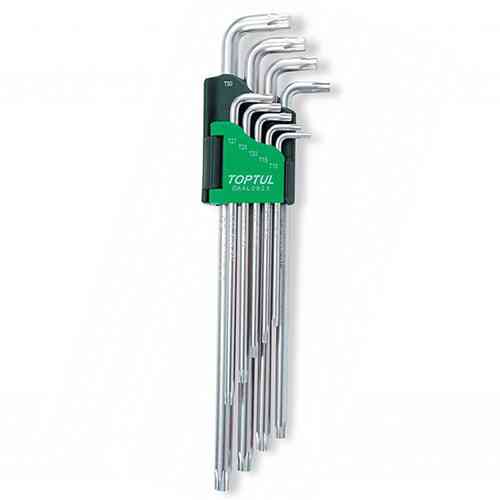 Г-образні ключі TORX TOPTUL T10-T50 9ед. супердовгі GAAL0923 Одеса