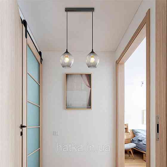 Люстра підвісна GLD-8181-2 8C BL на 2 плафони Київ