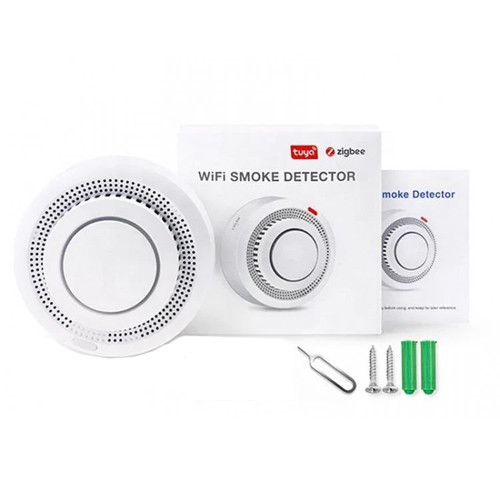 Датчик дыма беспроводной для умного дома Wi-Fi, сигнализация 85дБ, Tuya YG400A Вінниця - фото 6