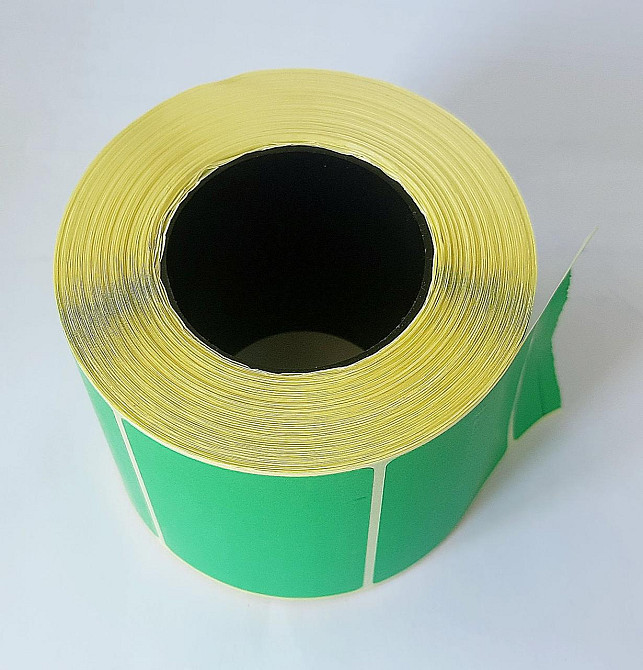 Термоэтикетка T.Eco 58 мм х 40 мм /650 шт, зеленая Павлоград - изображение 4