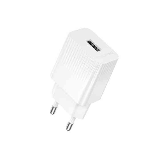 Мережевий зарядний пристрій BOROFONE BAS71A Source single-port charger White Одеса