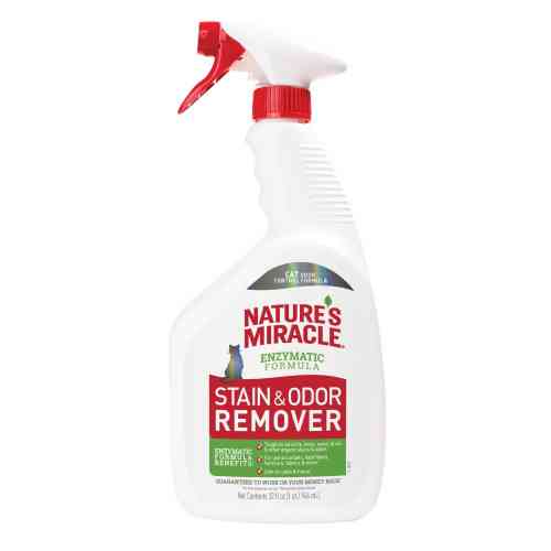 Средство 8in1 Nature_s Miracle Cat Stain and Odor Remover Spray для устранения пятен и запахов от кошек 946 мл Киев