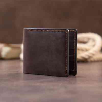 Портмоне Grande Pelle В винтажной коже Коричневое (11310) Винница