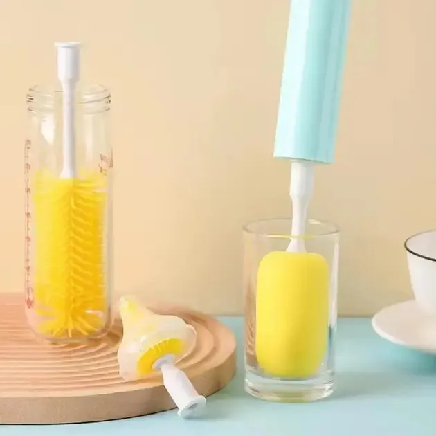 Многофункциональная электрическая щетка для мытья посуды с разными насадками BRUSH AND412 Коломия - фото 2