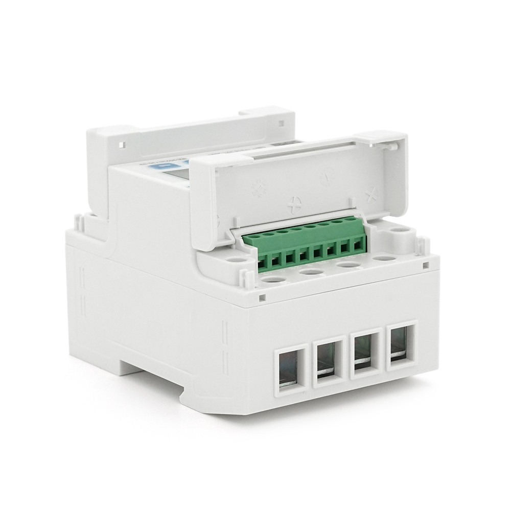 Трифазний електронний лічильник CHINT DDSU666-3-220/380V-5-80A, трифазний на DIN-рейку, 220/380V, 80A, LCD, 95*120*75mm Київ - фото 3