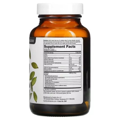 Вітамінно-мінеральний комплекс Country Life Комплекс для Зростання та Зміцнення Волосся для чоловіків, Maxi-Hair (CLF-05047) Вінниця - фото 2