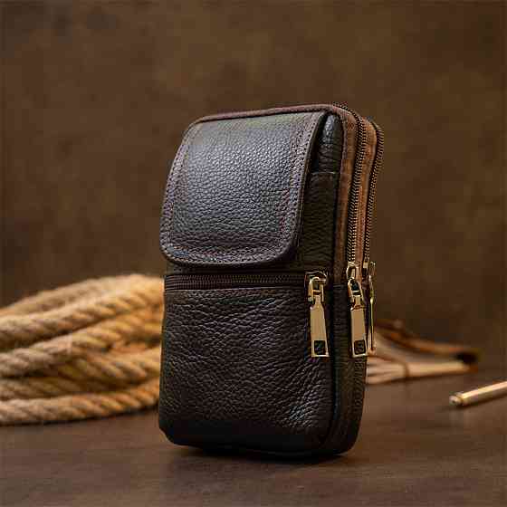 Сумка унісекс на пояс на два відділення (Vintage) Київ