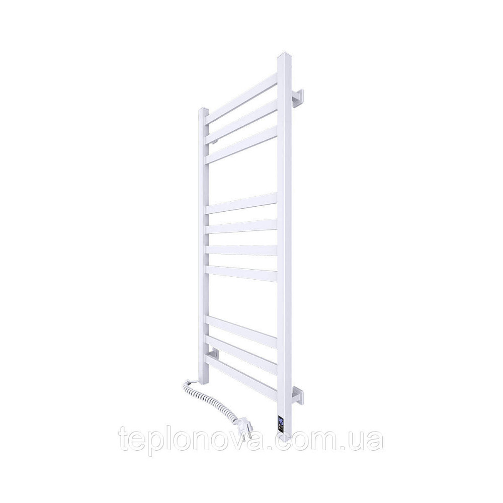 Полотенцесушитель Авангард 480х1000 Sensor левый с таймером, белый Черновцы - изображение 2