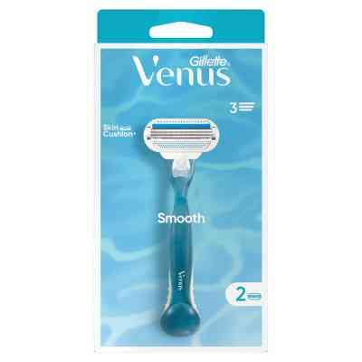 Бритва Gillette Venus Smooth с 2 сменными картриджами (3014260262693) Винница
