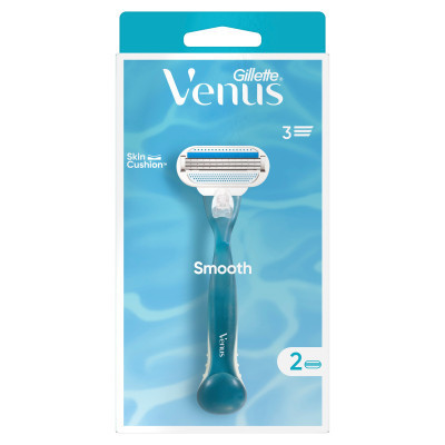 Бритва Gillette Venus Smooth з 2 змінними картриджами (3014260262693) Вінниця - фото 2