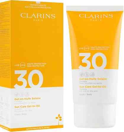 Сонцезахисний гель для тіла Clarins Invisible Sun Care Gel-to-Oil SPF30 Слов'янськ