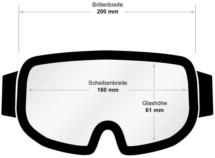 Захисна тактична маска MFH KHS (Чорний) Київ - фото 5