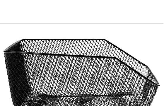 Корзина для багажника сетчатая БП-7, разрез, черный/прикреченный/ Киев