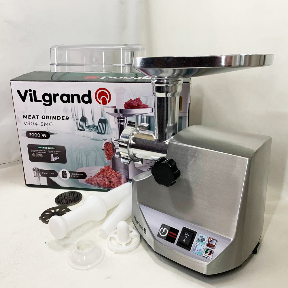 Бытовая кухонная мясорубка электрическая, Мясорубки для колбасок, Электрическая мясорубка 2500 MS-32 Львов - изображение 9