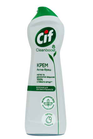 Крем для чистки Cif Active Fresh 250 мл Киев