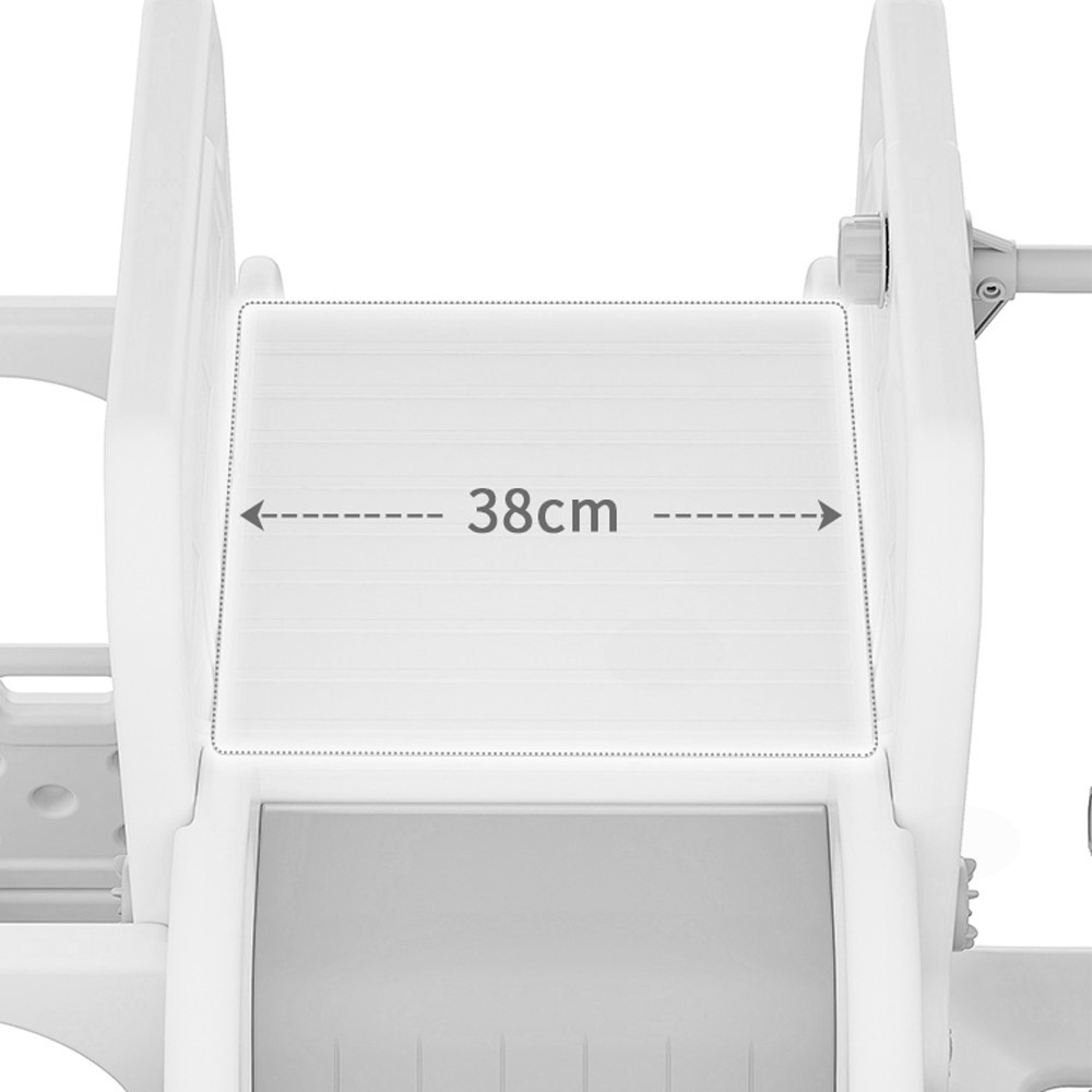 Дитяча гірка 2в1  inSPORTline Karosino, 116,5 х 61,5 х 98 см - біла Київ - фото 4